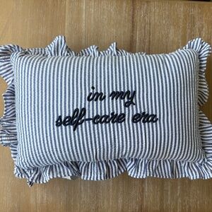New Stylehouse “In My Self Care Era” Throw Pillow